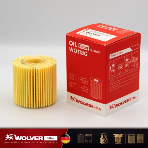 Lọc Nhớt Động Cơ: Wolver WO118G